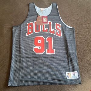 Chicago Bulls Rodman reversible jersey - NWT